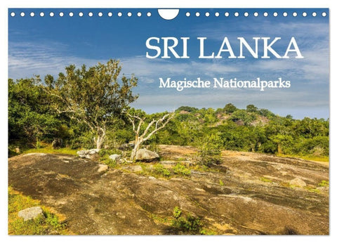 SRI LANKA Magische Nationalparks (Wandkalender 2027 DIN A4 quer), CALVENDO Monatskalender