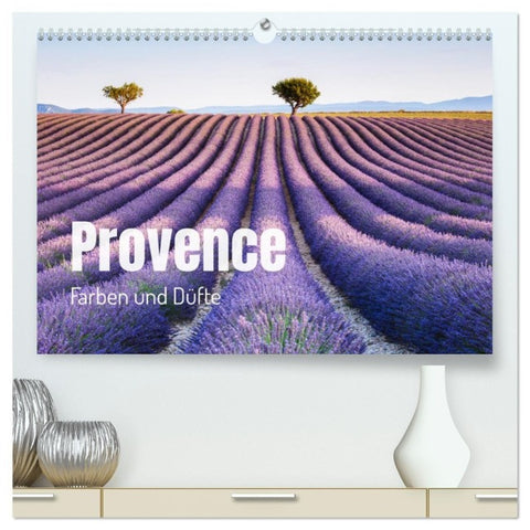 Provence - Farben und Düfte (hochwertiger Premium Wandkalender 2027 DIN A2 quer), Kunstdruck in Hochglanz