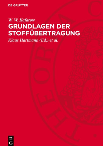 Grundlagen der Stoffübertragung