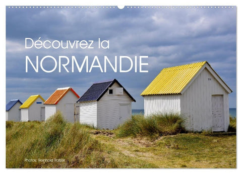 Découvrez la Normandie (Calendrier mural 2027 DIN A2 vertical), CALVENDO calendrier mensuel