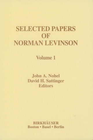 Selected Papers of Norman Levinson