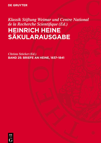 Briefe an Heine, 1837–1841