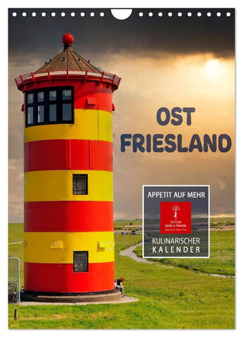 Ostfriesland - Appetit auf mehr (Wandkalender 2027 DIN A4 hoch), CALVENDO Monatskalender