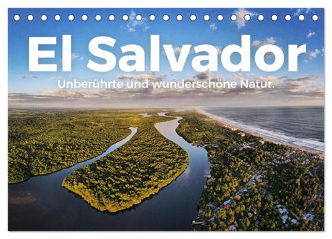 El Salvador - Unberührte und wunderschöne Natur. (Tischkalender 2027 DIN A5 quer), CALVENDO Monatskalender