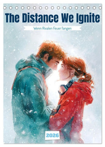 The Distance We Ignite (Tischkalender 2026 DIN A5 hoch), CALVENDO Monatskalender