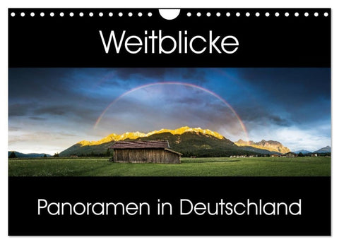 Weitblicke - Panoramen (Wandkalender 2027 DIN A4 quer), CALVENDO Monatskalender