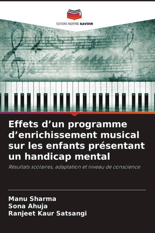 Effets d'un programme d'enrichissement musical sur les enfants présentant un handicap mental