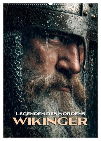 Wikinger - Legenden des Nordens (Wandkalender 2027 DIN A2 hoch), CALVENDO Monatskalender