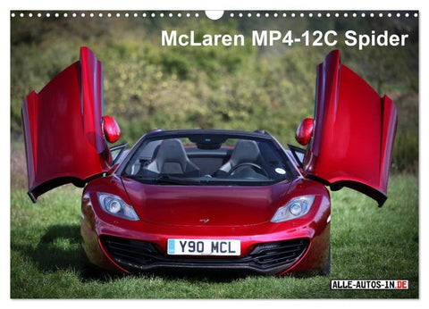 McLaren MP4-12C Spider (Wandkalender 2027 DIN A3 quer), CALVENDO Monatskalender