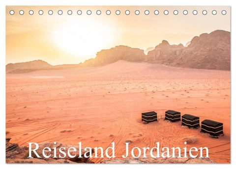 Reiseland Jordanien (Tischkalender 2027 DIN A5 quer), CALVENDO Monatskalender