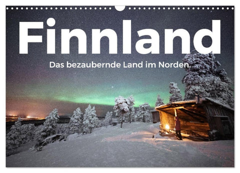 Finnland - Das bezaubernde Land im Norden. (Wandkalender 2027 DIN A3 quer), CALVENDO Monatskalender