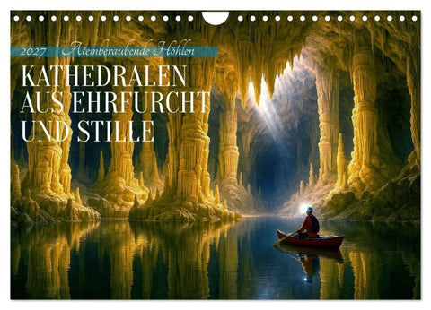 Kathedralen aus Ehrfurcht und Stille (Wandkalender 2027 DIN A4 quer), CALVENDO Monatskalender