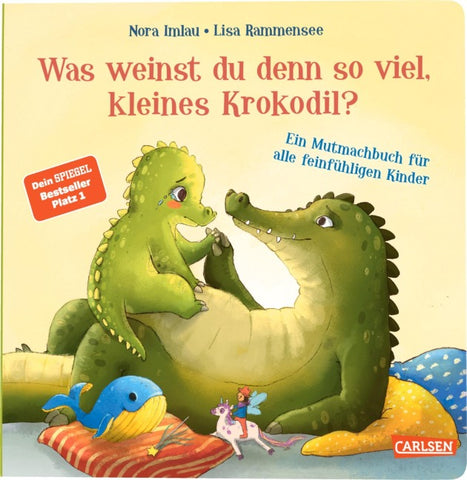 Was weinst du denn so viel, kleines Krokodil?