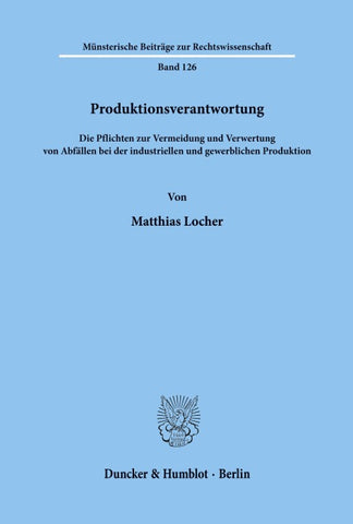 Produktionsverantwortung.