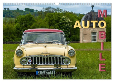 AUTO MOBILE (Calendrier mural 2027 DIN A3 vertical), CALVENDO calendrier mensuel