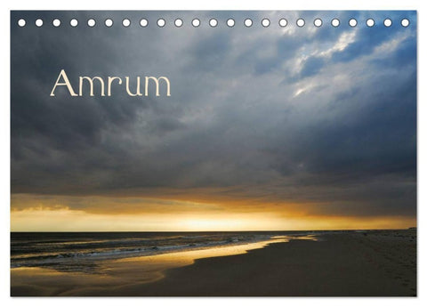 Amrum (Tischkalender 2027 DIN A5 quer), CALVENDO Monatskalender