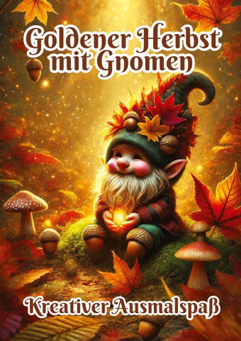 Goldener Herbst mit Gnomen
