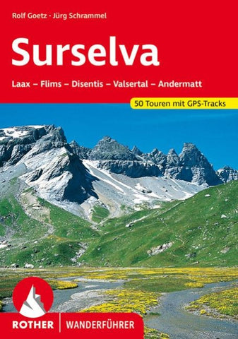 ROTHER Wanderführer Surselva