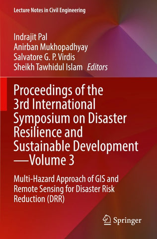 Proceedings of the 3rd International Symposium on Disaster Resilience and Sustainable Development—Volume 3