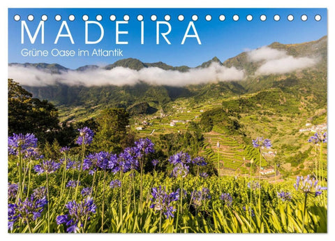 MADEIRA Grüne Oase im Atlantik (Tischkalender 2026 DIN A5 quer), CALVENDO Monatskalender