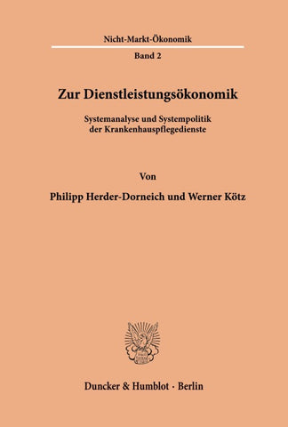 Zur Dienstleistungsökonomik.