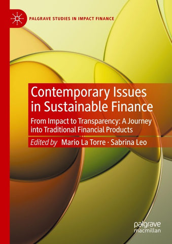 Contemporary Issues in Sustainable Finance