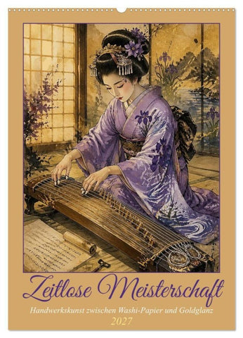 Zeitlose Meisterschaft (Wandkalender 2027 DIN A2 hoch), CALVENDO Monatskalender