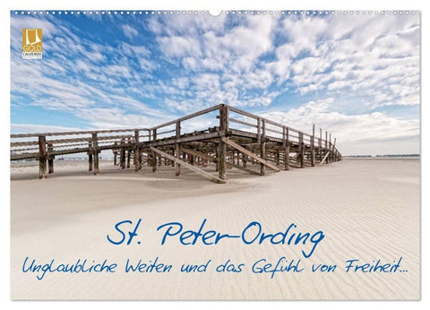 St. Peter-Ording (Wandkalender 2027 DIN A2 quer), CALVENDO Monatskalender