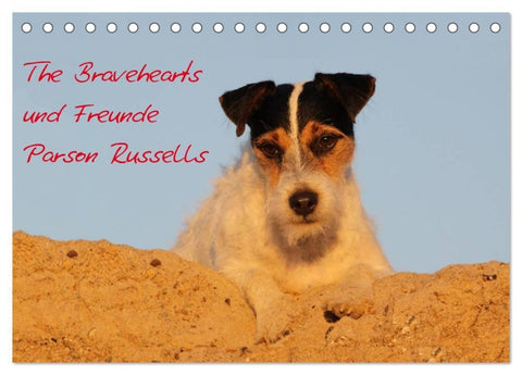 The Bravehearts und Freunde - Parson Russells (Tischkalender 2027 DIN A5 quer), CALVENDO Monatskalender