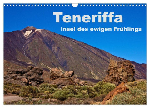 Teneriffa - Insel des ewigen Frühlings (Wandkalender 2027 DIN A3 quer), CALVENDO Monatskalender