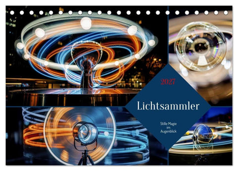 Lichtsammler (Tischkalender 2027 DIN A5 quer), CALVENDO Monatskalender