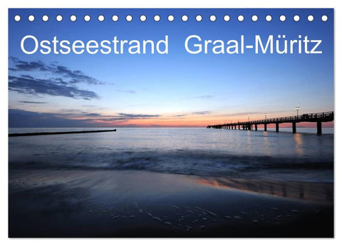 Ostseestrand Graal-Müritz (Tischkalender 2026 DIN A5 quer), CALVENDO Monatskalender