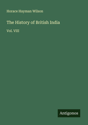 The History of British India