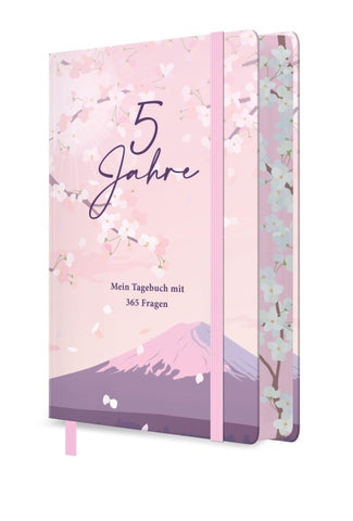 5 Jahre - Mein Tagebuch mit 365 Fragen (Cherry Blossom)