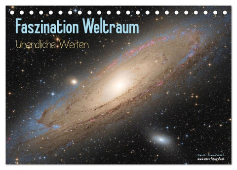 Faszination Weltraum - unendliche Weiten (Tischkalender 2027 DIN A5 quer), CALVENDO Monatskalender