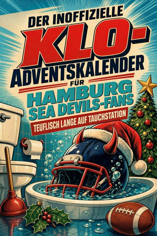 Der inoffizielle Klo-Adventskalender für Hamburg Sea Devils-Fans