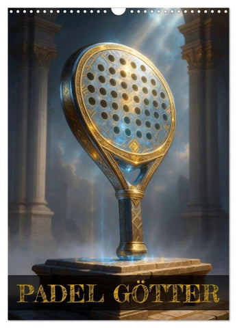 Padel Götter (Wandkalender 2027 DIN A3 hoch), CALVENDO Monatskalender