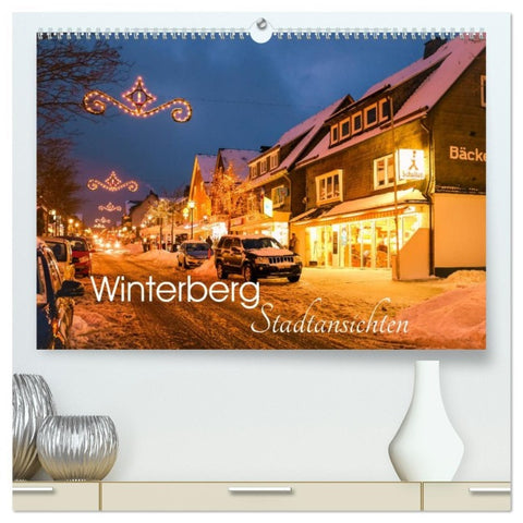 Winterberg - Stadtansichten (hochwertiger Premium Wandkalender 2026 DIN A2 quer), Kunstdruck in Hochglanz