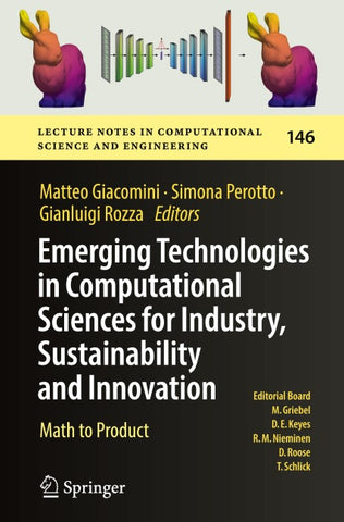 Emerging Technologies in Computational Sciences for Industry, Sustainability and Innovation