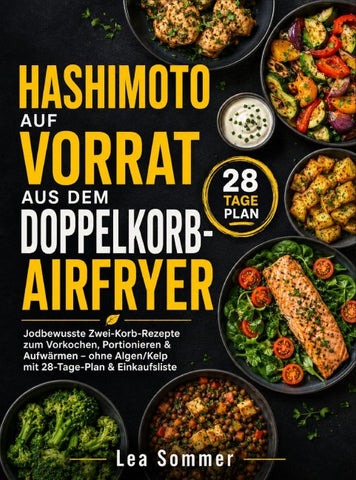Hashimoto auf Vorrat aus dem Doppelkorb-Airfryer
