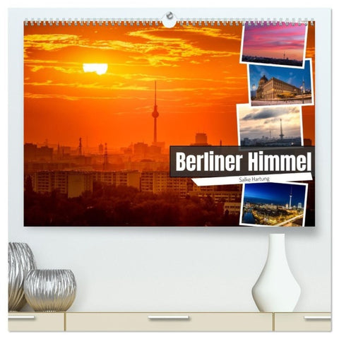 Berliner Himmel (hochwertiger Premium Wandkalender 2027 DIN A2 quer), Kunstdruck in Hochglanz