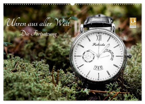 Uhren aus aller Welt - Die Fortsetzung (Wandkalender 2027 DIN A2 quer), CALVENDO Monatskalender