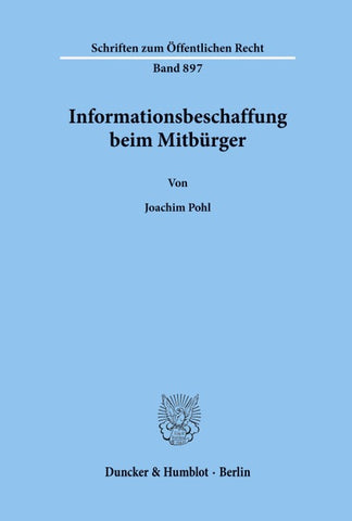Informationsbeschaffung beim Mitbürger.