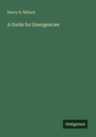 A Guide for Emergencies