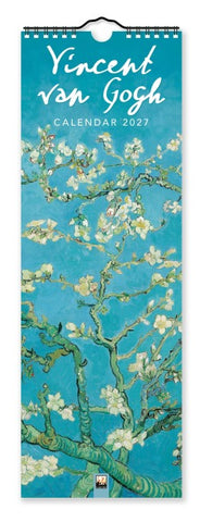 Vincent van Gogh – Slimline-Kalender 2027 – Original Flame Tree Publishing-Kalender Slimeline [Kalender]