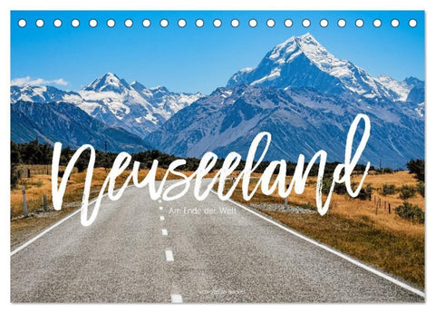 Neuseeland - Am Ende der Welt (Tischkalender 2027 DIN A5 quer), CALVENDO Monatskalender