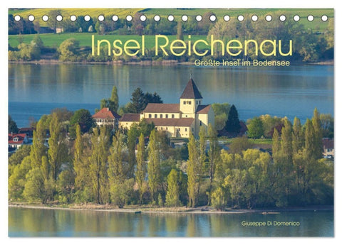 Insel Reichenau - Größte Insel im Bodensee (Tischkalender 2027 DIN A5 quer), CALVENDO Monatskalender