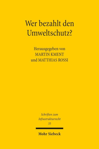 Wer bezahlt den Umweltschutz?