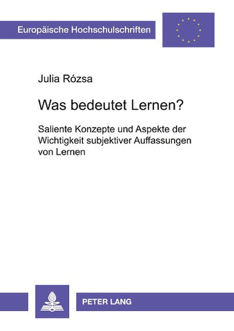 Was bedeutet Lernen?