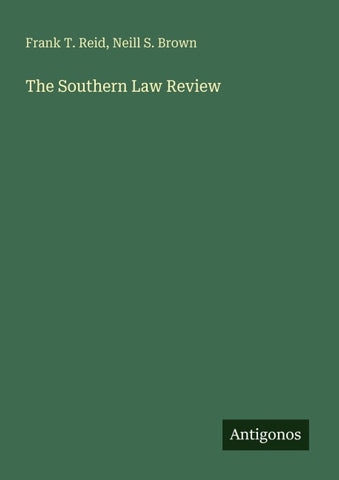 The Southern Law Review